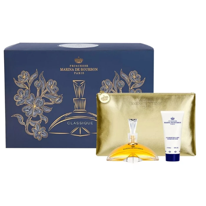 Kit De Perfume Marina De Bourbon Classique 100ML + Creme