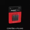 Kit De Pilhas Alcalinas AAA Com 4 Unidades 1.5v - Avant