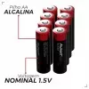 Kit De Pilhas Alcalinas AA Com 8 Unidades 1.5v Avant