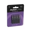 Kit De Pilhas Recarregáveis AAA Com 4 Unidades 1000MaH Avant