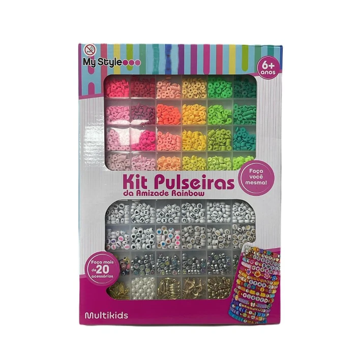 Kit De Pulseiras Da Amizade Infantil My Style Multikids