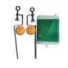 Kit De Rede Ping Pong Simples Com Bola Es410 Multilaser Novo