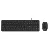 Kit De Teclado E Mouse Com Fio Cf300 Preto Tc310 Multi