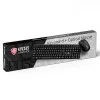 Kit De Teclado E Mouse Com Fio Kross Cor Preto Ke-km400