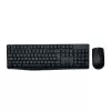 Kit De Teclado E Mouse Slim Sem Fio Cor Preto C/ Pilha TC269