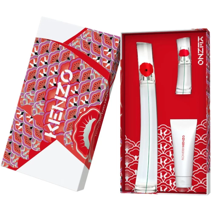 Kit Flower by Kenzo EDP 100ml + 15ml + Creme Corporal 75ml