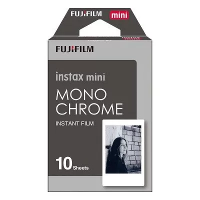 Kit FujiFilm Filme Instax Mini Monochrome - 10 Fotos