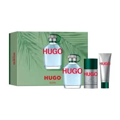 Kit Hugo Boss Men Eau De Toilette 125Ml + Spray E Creme Novo