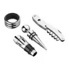 Kit Para Vinho Inox 4 Peças Ud224 Uphome Novo