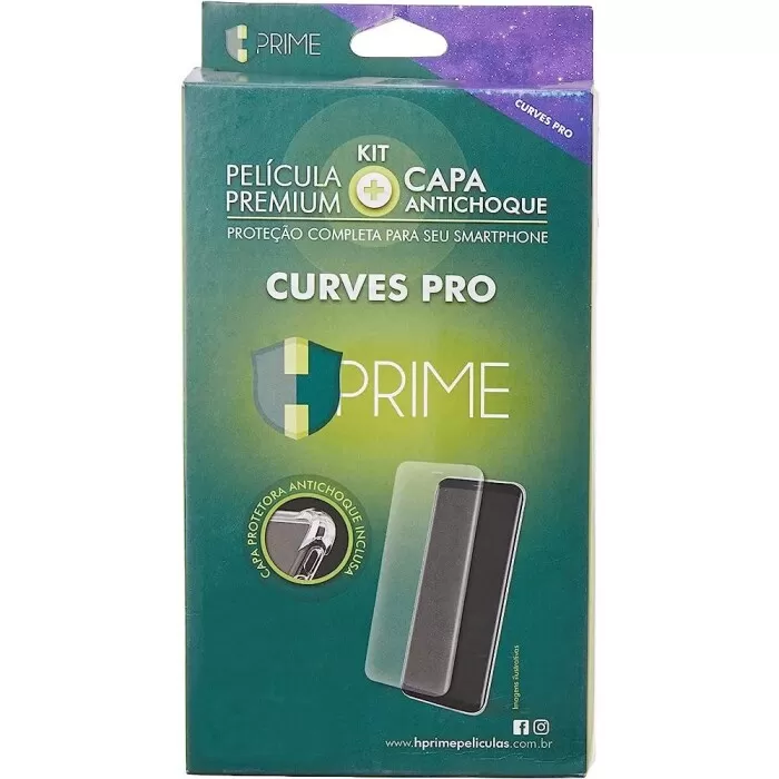 Kit Película Curves Pro Capas Compatível Samsung Galaxy S9