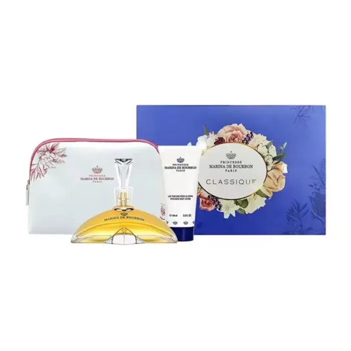 Kit Perfume Classique Edp 100Ml + Bolsa E Creme