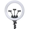 Kit Ring Light Led 46cm 18 Polegadas Com Tripe 2,1 Metros