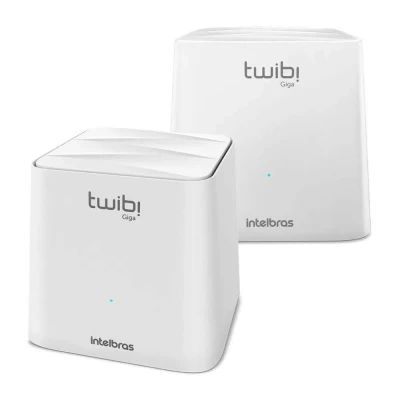 Kit Roteadores WI-FI AC1200 Twibi Giga + Intelbras 360M²