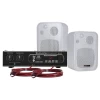 Kit Som Ambiente 200W Musical AMBIENCE 2000 Branco HAYONIK