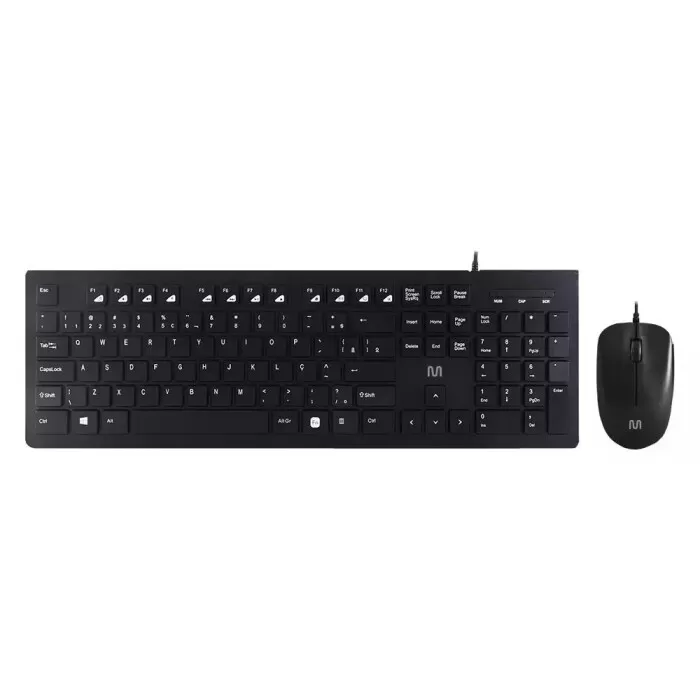 Kit Teclado E Mouse Com Fio Chocolate Tc240 Usb Multi