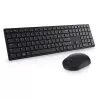 Kit Teclado E Mouse Sem Fio Cor Preto Dell Pro Km5221W