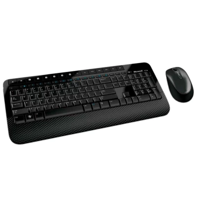 Kit Teclado e Mouse Microsoft Wireless 2000 Desktop