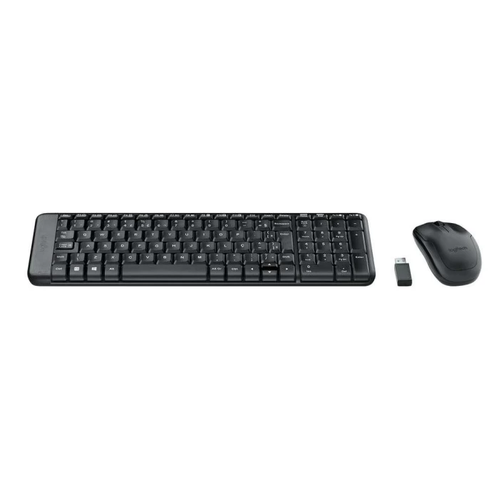 Kit Teclado e Mouse Wireless MK220 Logitech