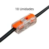 kit 10 Emenda Rápida Linear Simples 0.2 A 2.5Mm 056-1548