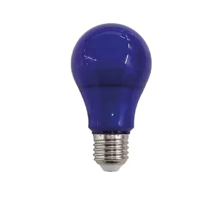 LÂMPADA DE LED BULBO AZUL E27 10W BIVOLT LM212 LUMINATTI