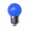 Lampada Bolinha Color Led, Azul, 1 W, 220V E27 Novo