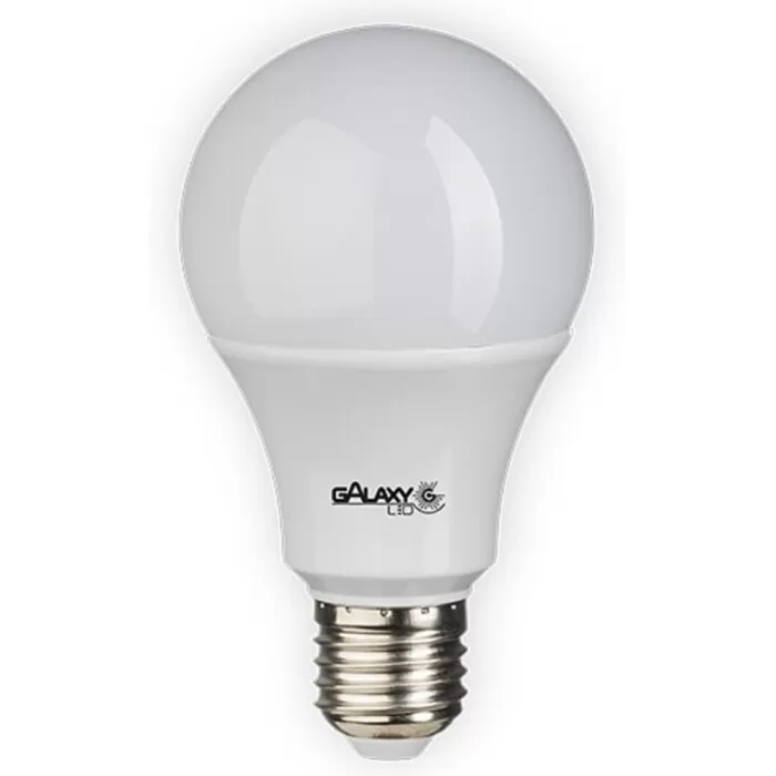 Lâmpada De Led A60 10W 3000K E27 Bivolt Galaxy Novo