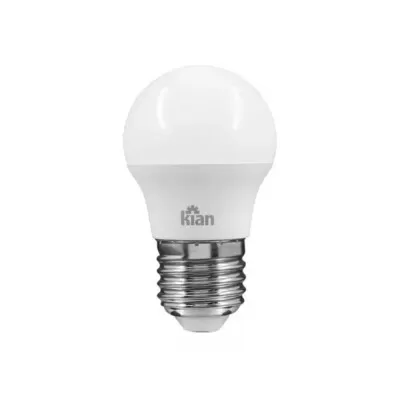 Lâmpada De Led Bolinha 4,8W 3000K E27 Bivolt Kian Novo