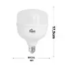 Lâmpada De Led Globe Kian Branca 50w 6500k e27