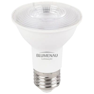 Lâmpada De Led Par20 8W 3000K E27 Cor Branca Blumenau