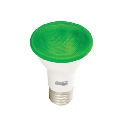 Lâmpada De Led Par20 E27 6W Verde Bivolt Taschibra Novo