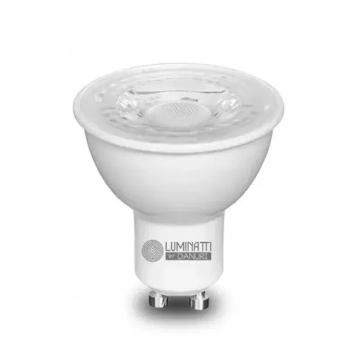 Lâmpada Dicroica Gu10 Led 8W 2700K Luminatti Novo