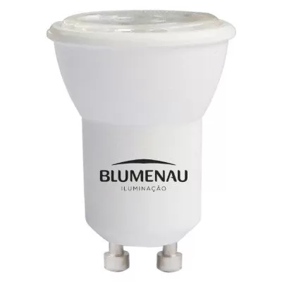 Lâmpada LED MR11 GU10 3,5W Branco frio Bivolt Blumenau