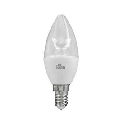 Lâmpada Led E14 4W 6500K Com Adaptador Kian Novo