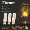 Lampada Led Flamejante G9 Ambar 1w Taschibra Autovolt