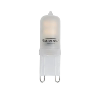 Lâmpada Led G9 127V 2,5W - 150lm 2700K Blumenau Branca