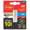 Lâmpada Led G9 Cerâmica 3w 6500k 220v Branco-frio G-light