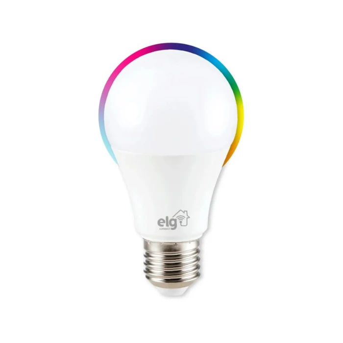 Lampada Led Inteligente 10W E27 Bivolt Shll100 Elg Rgb