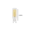 Lâmpada Led Luxpin G9 8W 6500K 525lm 220V Avant Deluxe