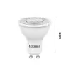 Lâmpada Led Mr16 7W 2700K Gu10 Bivolt - TDL 50 Taschibra