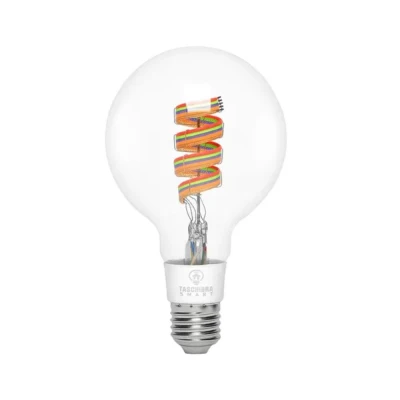 Lampada Smart Filamento Wifi 6W RGB G95 Taschibra