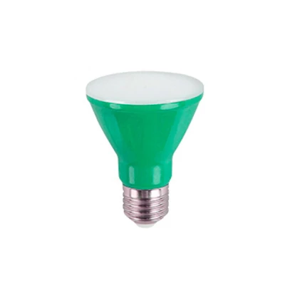 Lâmpada Super Led Par20 6W Luz Verde Bivolt Ourolux