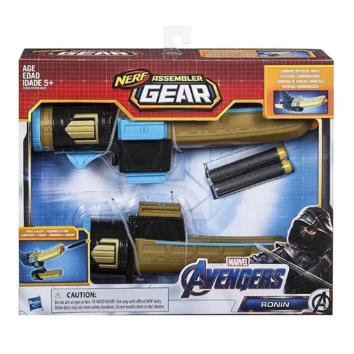 Lançador Nerf Assembler Gear Ronin Avengers Hasbro E4921