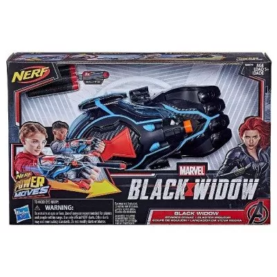 Lançador Power Moves Black Widow Nerf Hasbro E8674