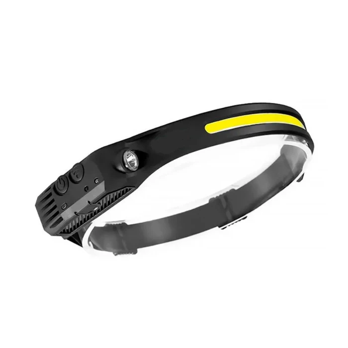 Lanterna De Cabeça Recarregável + Sensor 689-1 Economy