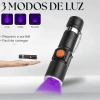 Lanterna Led Ultravioleta Recarregavel Fx-Lt-15