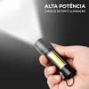 Lanterna Tática Mini Led Recarregavel Ley-1713 Lehmox