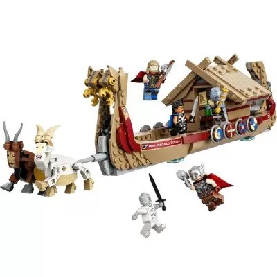 LEGO Super Heroes Marvel O Barco Cabra Thor Amor e Trovão