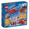 Lego City Helicóptero de Resgate Dos Bombeiros