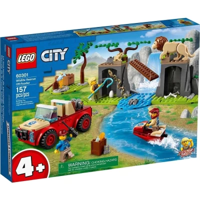 Lego City - Off-Roader Para Salvar Animais Selvagens 60301