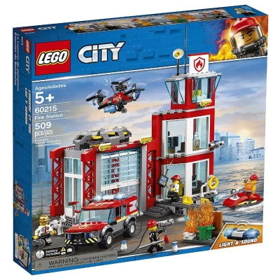 Lego City Quartel Dos Bombeiros 60215